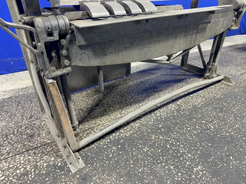 WHITNEY-JENSEN 60” FINGER BRAKE