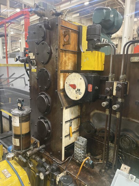 20,000 lbs. x 30&quot; US Machine Heavy Duty Coil Cradle - Straightener and Servo Feed Coil Feed Line, Quoted with New Servo Controls