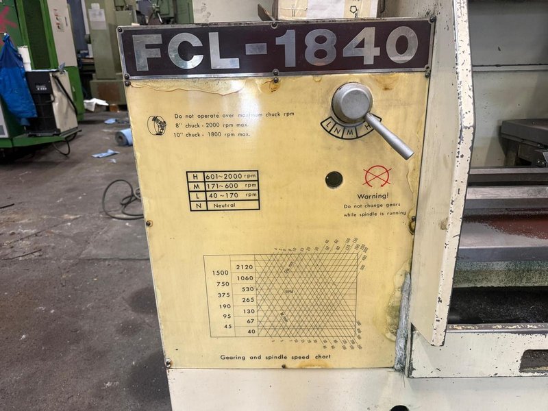 Chevalier - FCL 1840 - Ø 460 x 1000 mm CNC