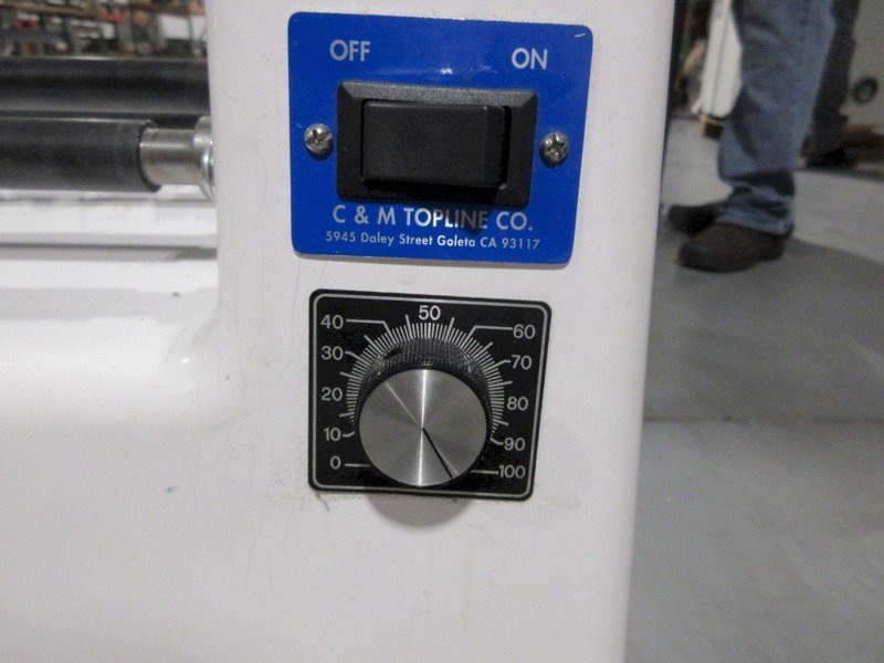 C&amp;M Topline IOL 3 Bar, Variable Speed Rotary Tumbler, With Various Plastic Tumbler Drums- Auction Item