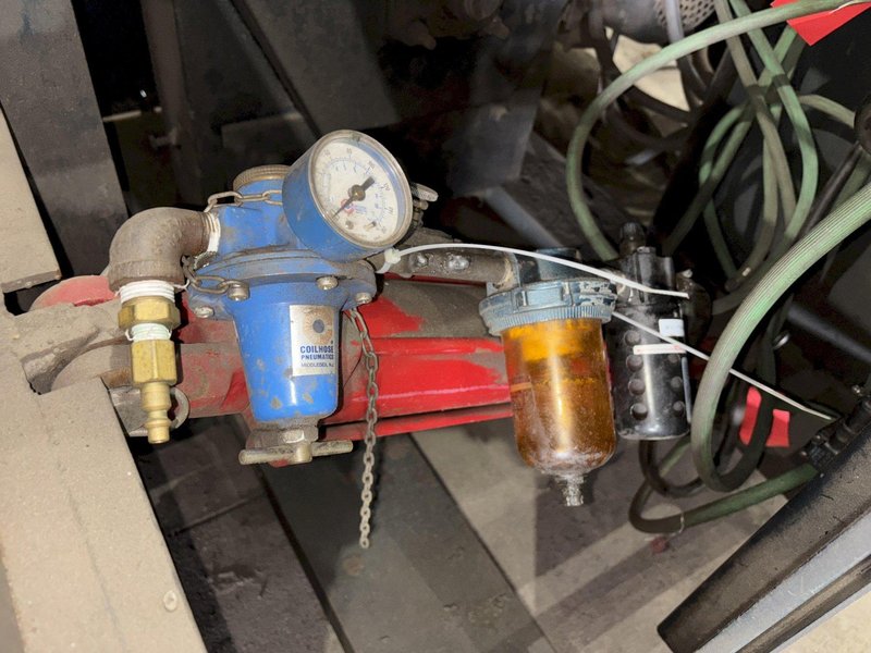 30&quot; x 68&quot; LS INDUSTRIES SHOT BLAST MACHINE WITH DUST COLLECTOR, FOR PROPANE TANKS: STOCK #22767