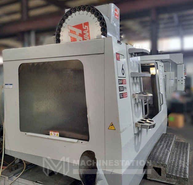Haas VF-6/50 CNC Vertical Machining Center – 4th Axis Ready 50 Taper Mill