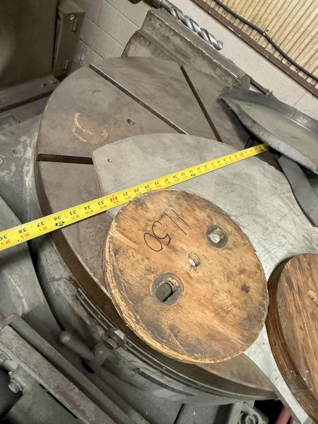 36" PRATT &amp; WHITNEY POWERED ROTARY/TILT TABLE. STOCK #0547126