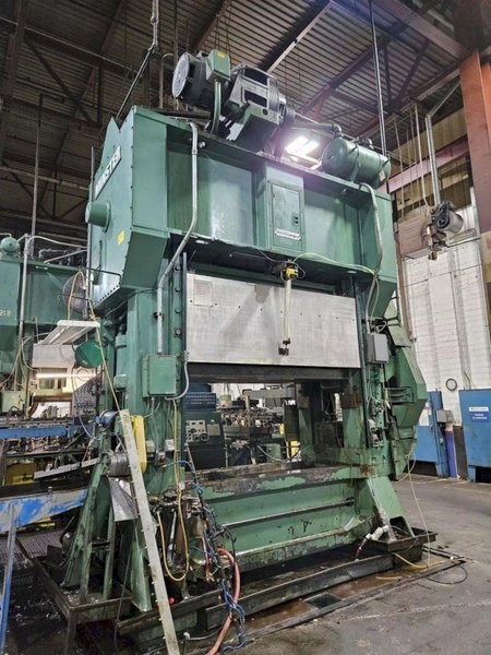Minster Press For Sale - 400 ton Capacity Hevi-Stamper Model E2-400-96-42 Year 1990