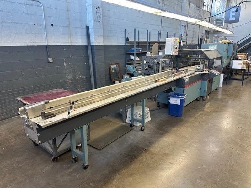 Shanklin OMNI-SLRS Shrink Wrapper with extended Lugged Infeed and T-72H Double Chamber Heat Tunnel, 2007 – Need Gone ASAP