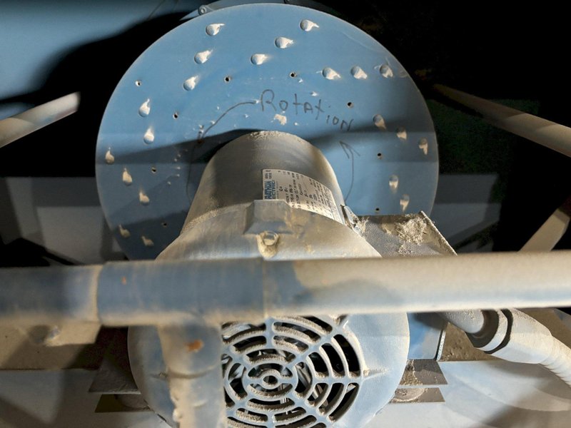 72" X 48" X 2 HP DENRAY DOWN DRAFT TABLE: STOCK #21060