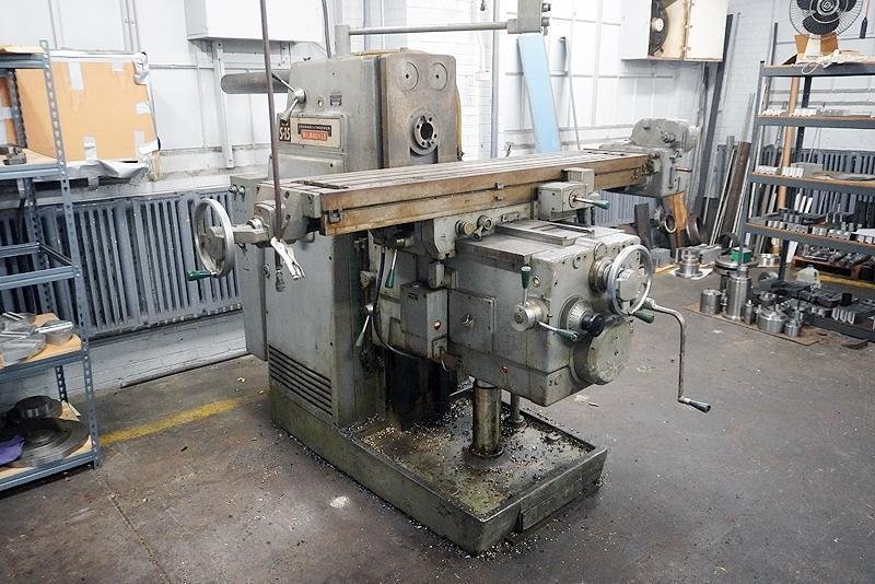 MILWAUKEE KEARNEY &amp; TRECKER MODEL #310 S-15 HORIZONTAL MILL: YOBRO #25930