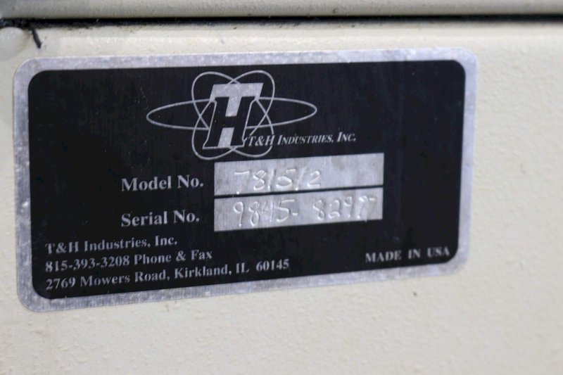 2000 CFM T &amp; H INDUSTRIES  DUST COLLECTOR: STOCK #73492