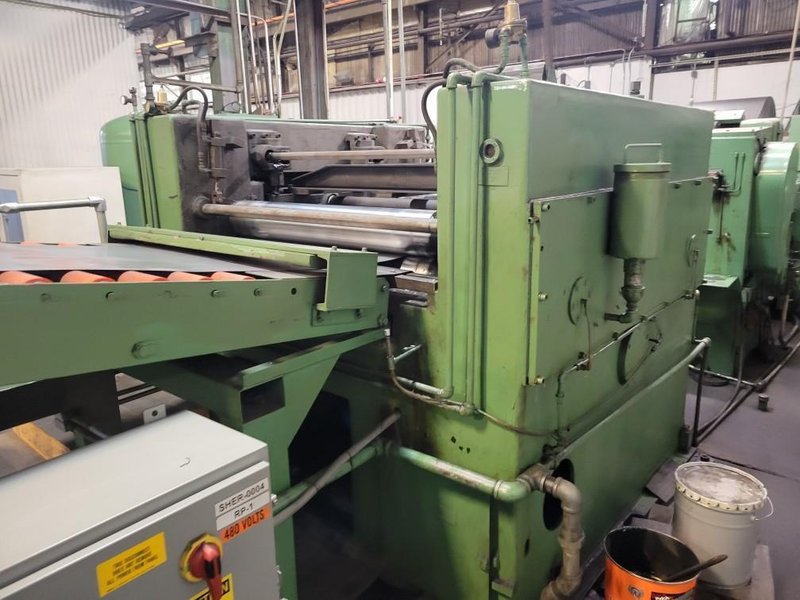 48" X 20,000 LBS RBI AUTOMATIC FEED DAHLSTROM CTL CUT TO LENGTH LINE ENTRY: STOCK #19768