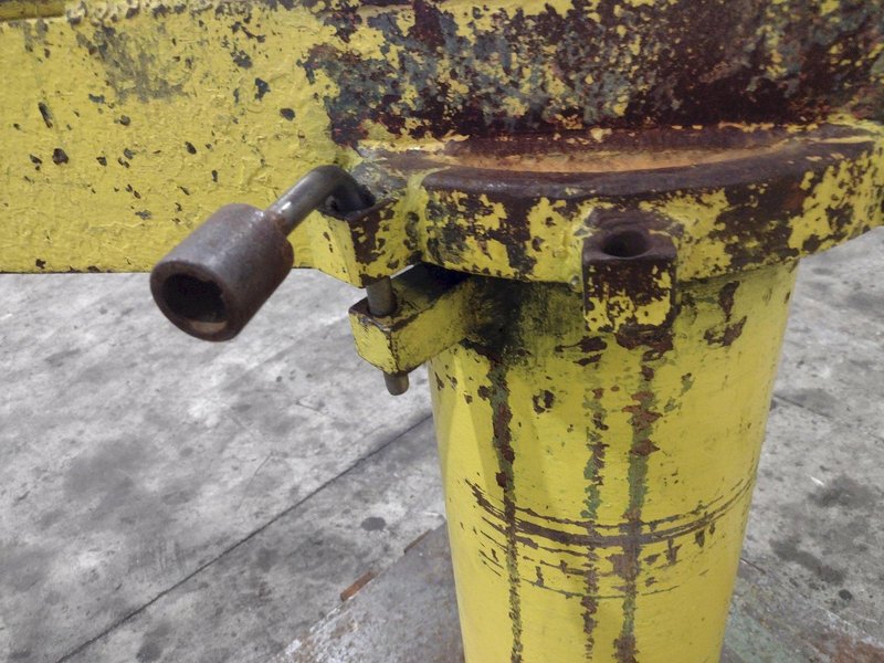 10,000 LB X 36” SINGLE ARM COIL TURNSTILE STAND: STOCK #22961