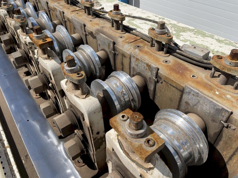 12 STAND X 1-1/2&quot; TISHKEN ROLLFORMER: STOCK #76626