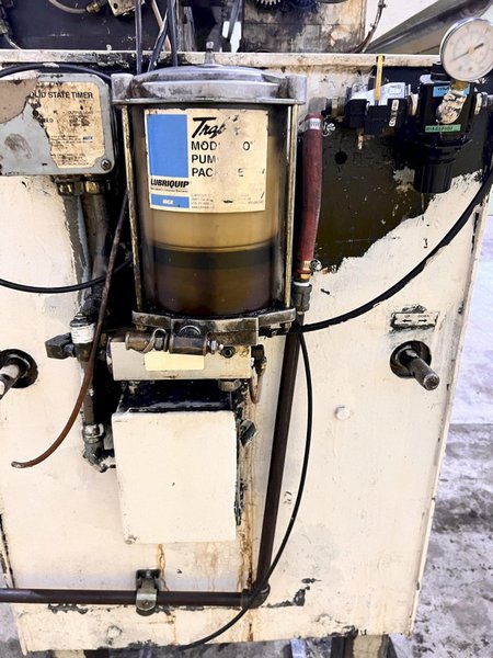 20,000 LBS X 54&quot; X .125&quot; CWP COIL SERVO FEED LINE, REEL, STRAIGHTENER, FEEDER, THREADING TABLE: STOCK #21083