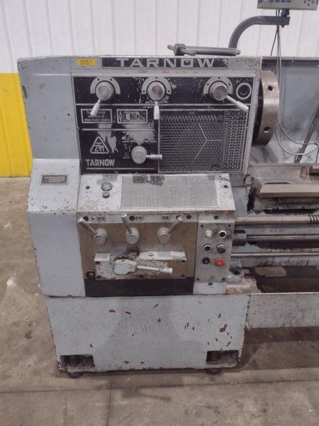 25" x 60" TARNOW TOOLMEX MODEL #TUJ50M ENGINE LATHE 3.5" HOLE : YOBRO #25841