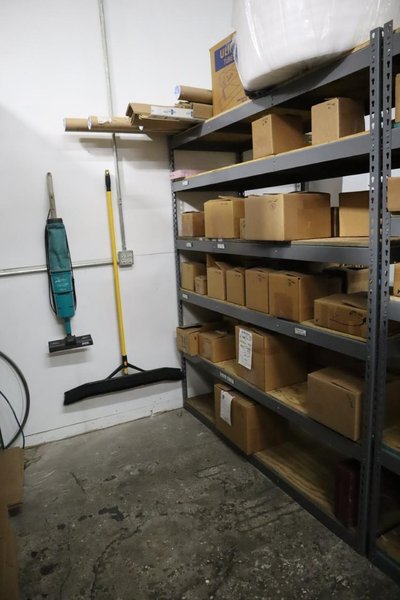 (6) Adjustable Shelving Units with Shelves - NO CONTENTS- Auction Item