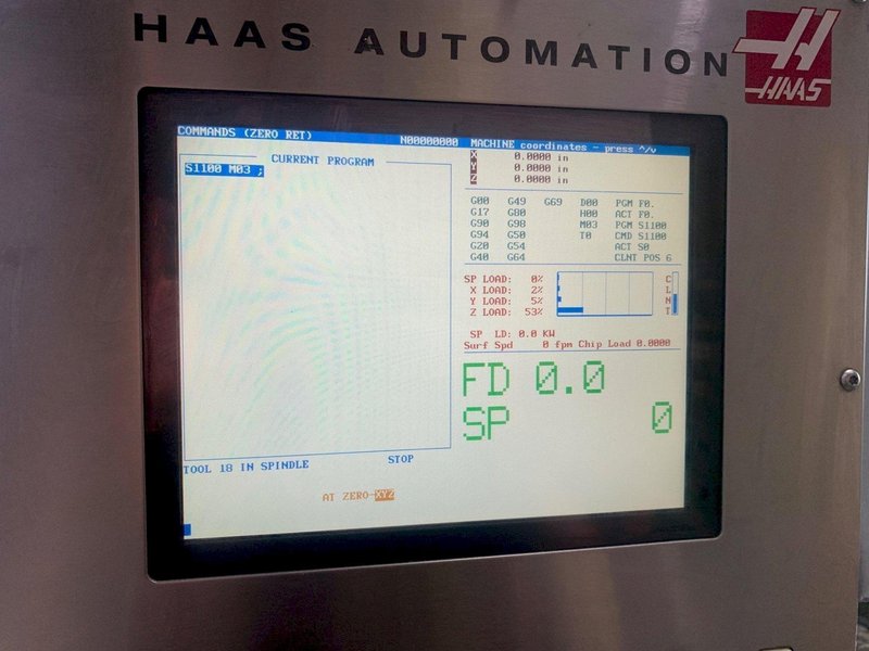 2005 HAAS VF-3D VERTICAL MACHINING CENTER