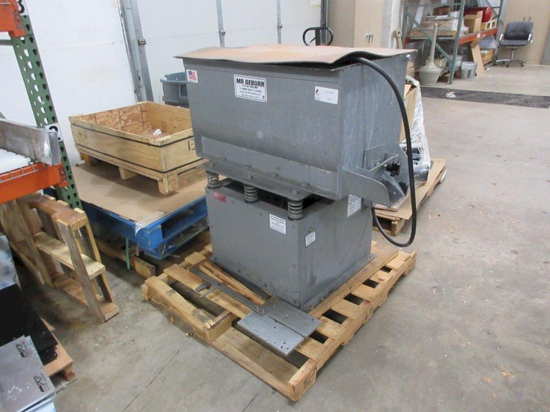 Mr. Deburr DB600 6.5 Cubic Foot Vibratory Media Deburring Unit- Auction Item
