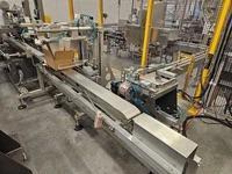 Fanuc M-710i Robot, 2018 – Langen LCR 700 Combined Robotic Palletizing System &amp; Case Packing Machine