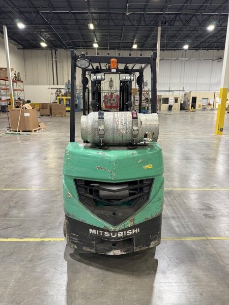 5000 LB MITSUBISHI MODEL #FGC25N LP GAS FORKLIFT: STOCK #78305