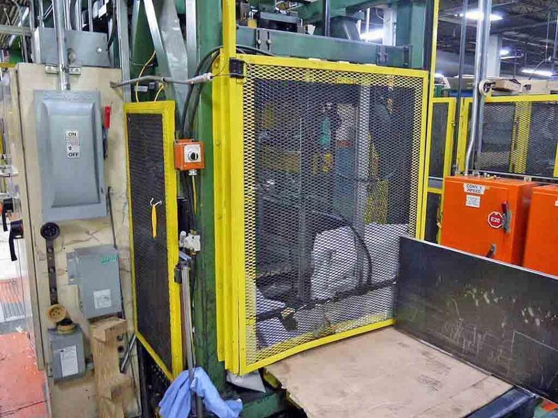 600 Ton Pacific Straight Side Hydraulic Press