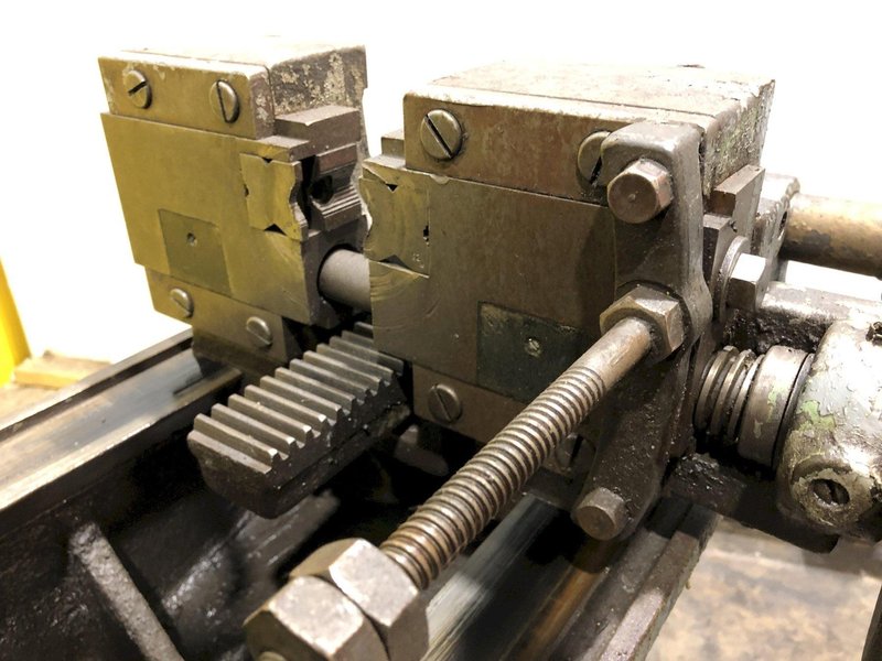 1&quot; LANDIS SINGLE SPINDLE THREADER W/ 8R HEAD: STOCK #19071