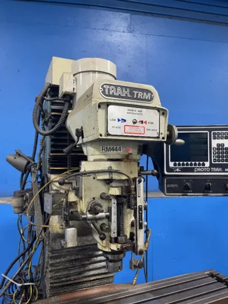 SWI 10” X 50” CNC VERTICAL MILL  -  TRAK-TRM