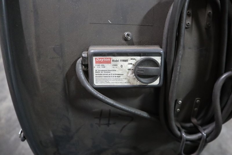 Dayton 36&quot; Shop Fan, Portable on Wheels- Auction Item