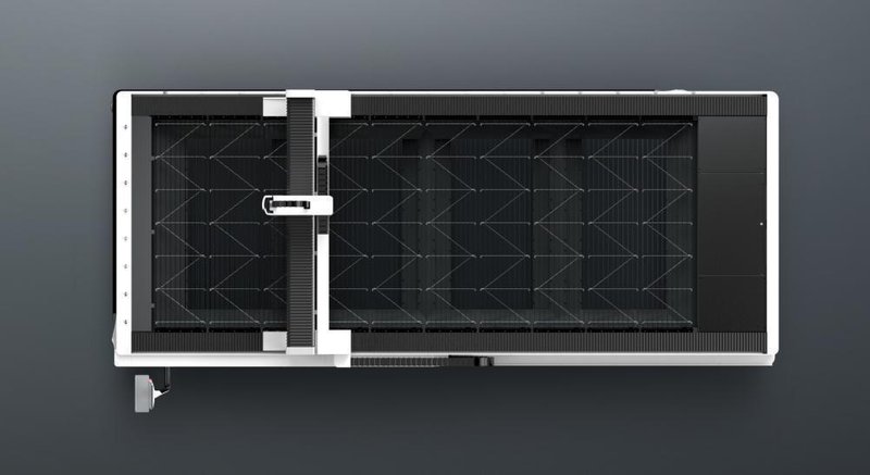 1 - NEW 12KW BODOR FIBER LASER CUTTING MACHINE, MODEL #: A6