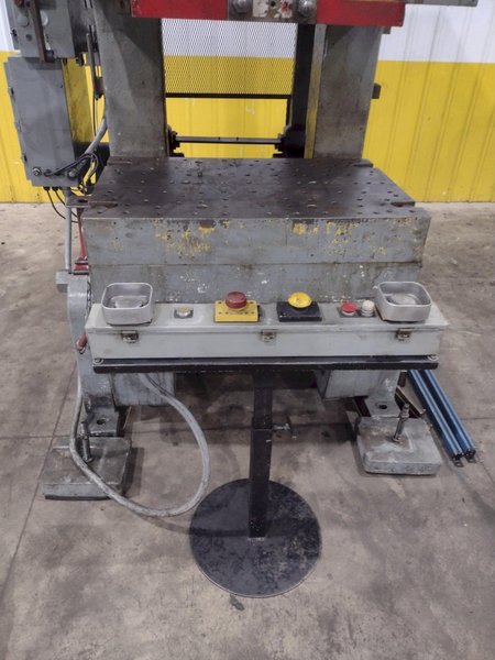 110 TON BLISS OBI MODEL #C-110 FW STAMPING PUNCH PRESS, 6" STROKE : YOBRO #25934