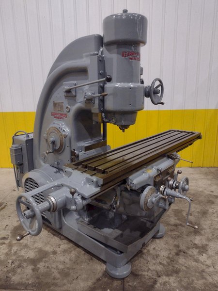 15 HP KEARNEY &amp; TRECKER MODEL #4CH VERTICAL MILL: STOCK #22776
