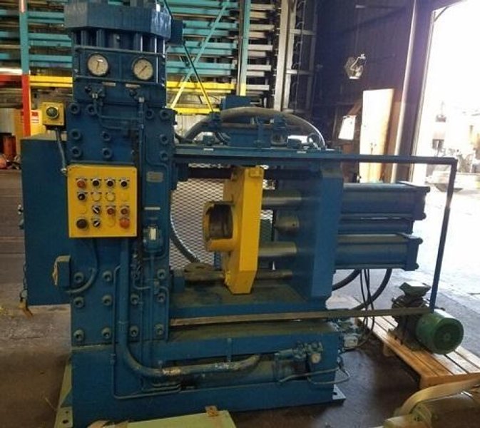 MITCHELL PP-435 150,000 LB SINGLE DIE HYDRAULIC PUSH POINTER FOR TUBE