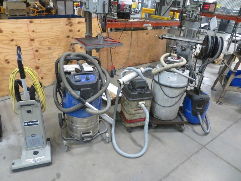 Nilfisk Vacuums- Assorted- As Shown- Auction Item