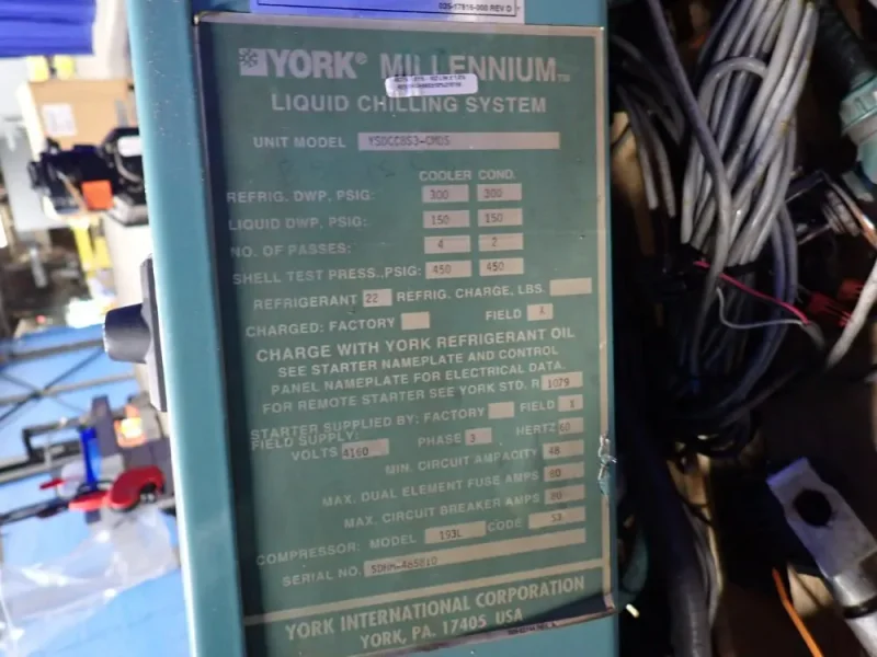 YORK CONTROL PANEL  -  YSDCCBS3-CMDS