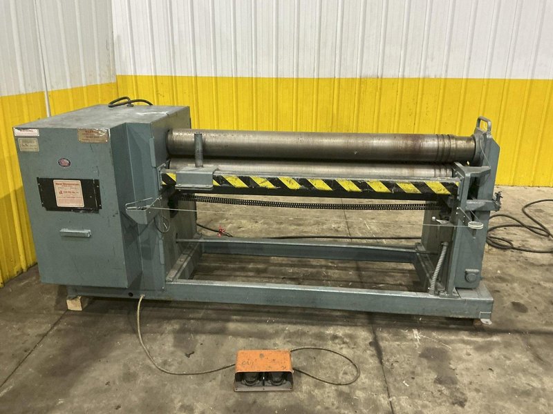 60" x 3/16" NEW DIMENSION MODEL P5.187 PLATE BENDING ROLL: YOBRO #24853