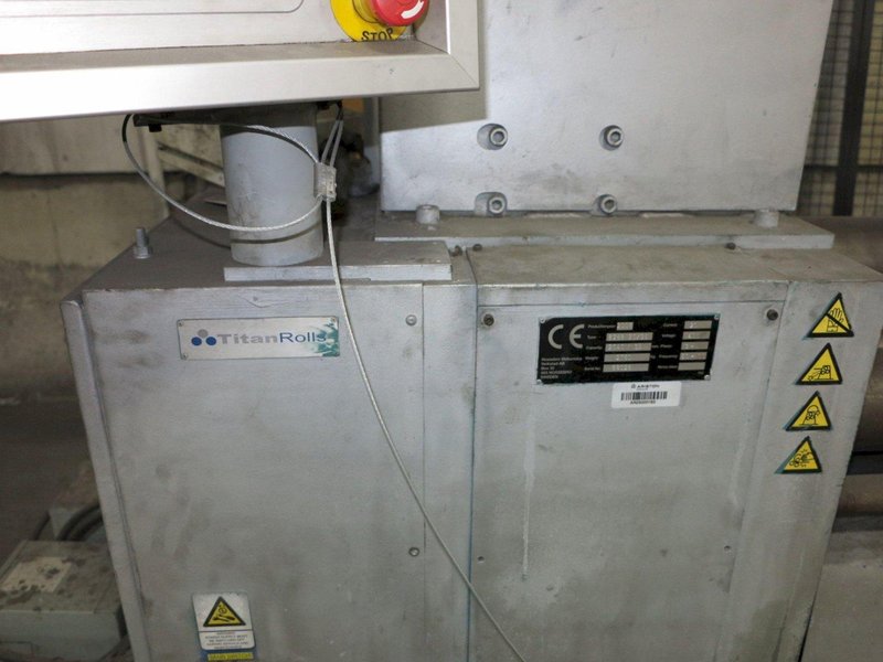 80" X .137" TITAN MODEL #8268-2035 PROGRAMMABLE HYDRAULIC PLATE ROLL, NEW 2008: YOBRO #24735