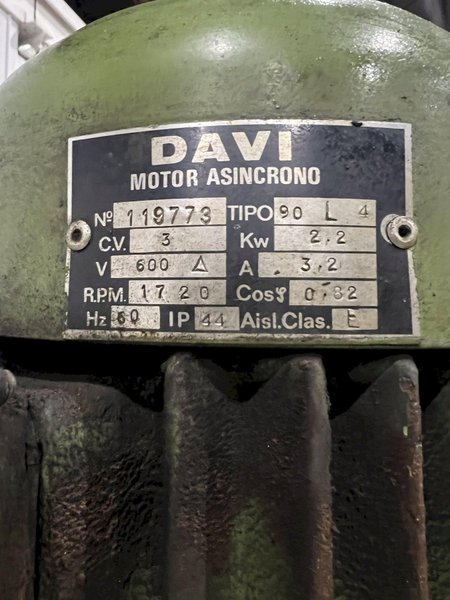 3 HP LAGUN SIRCO MODEL #FTV-2S VERTICAL RAM TYPE MILLING MACHINE MILL: STOCK #20260