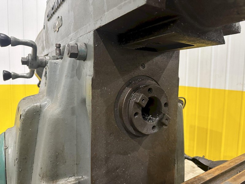 #4 CINCINNATI MODEL #410-14 HORIZONTAL MILL WITH TOOLKMAKERS VERTICAL HEAD: STOCK #20605