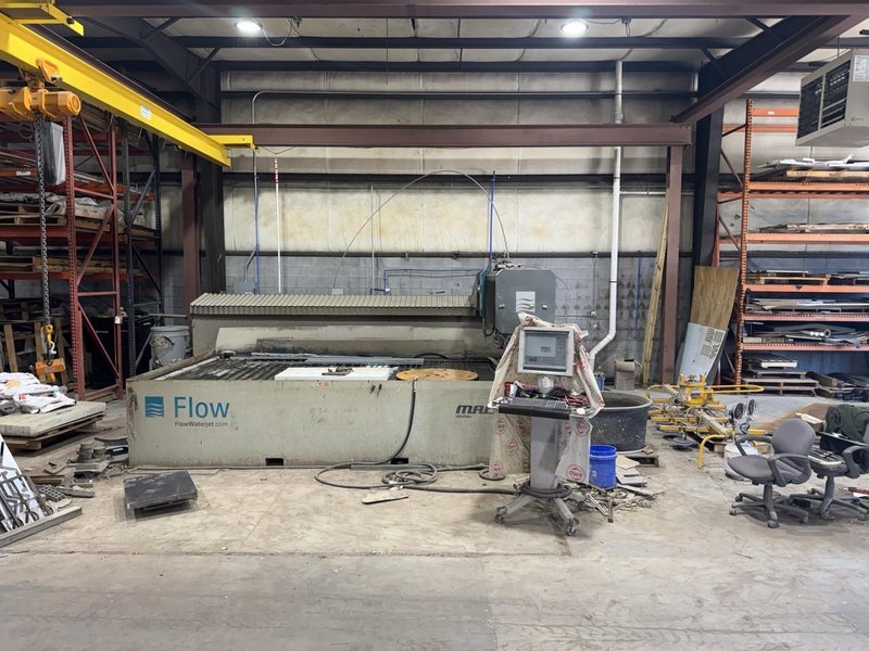 6.5′ x 13′ Flow Mach 3B-4020b Waterjet, 2014 – 94,000 PSI