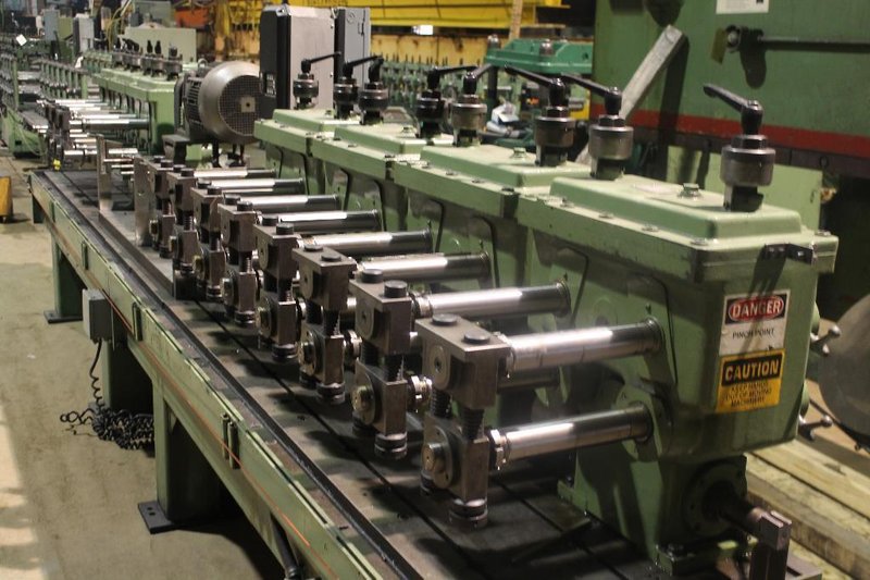 14 STAND X 2&#039; DREISTERN CANTILIVERED ROLLFORMER: STOCK #61607