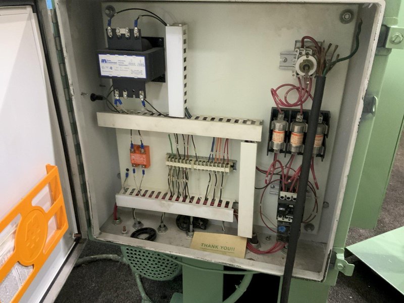 5' X 1/4" MONTGOMERY MODEL #6018H HYDRAULIC PLATE BENDING ROLLS:  STOCK #80370