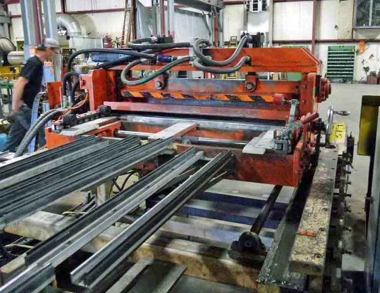 0.036&quot; x 4&#039; Strilich Hydraulic Shear