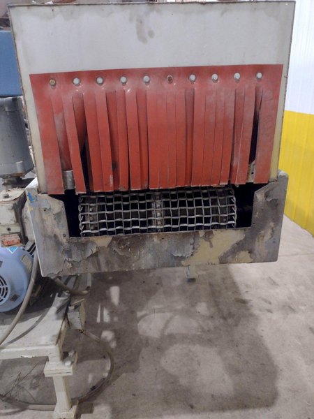 17034: 3 STAGE X 12&quot; WIDE FLO-MATIC MODEL #C20-2-1BELT CONVEYOR STAINLESS STEEL HEATED PARTS WASHER: STOCK #17034
