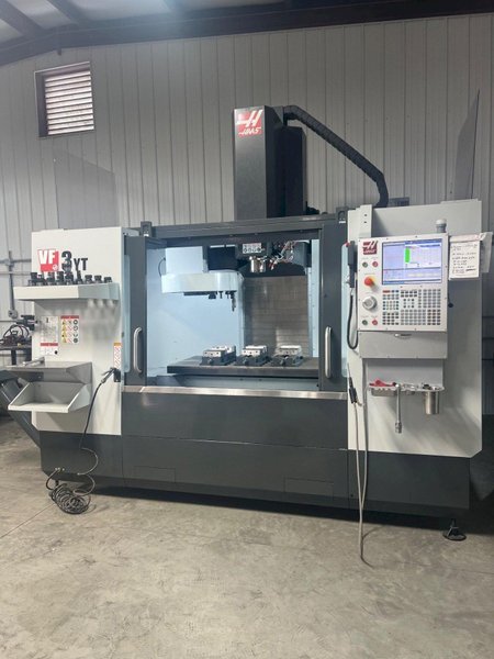 2023 HAAS VF-3YT VMC w/4th Axis Drive (no rotary) &amp; Assorted Tooling