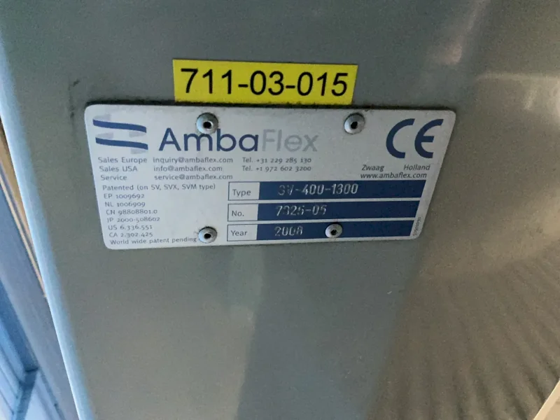 AMBAFLEX SPIRAL CONVEYOR  -  SV-400-1300
