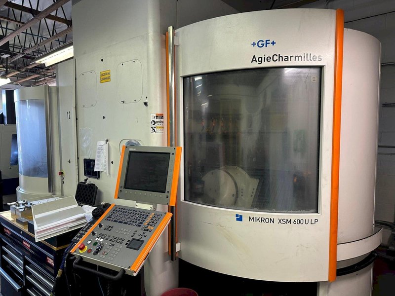 +GF+ Mikron Agie Charmilles AG XSM 600U LP CNC VMC, 2014 – Tooling Included