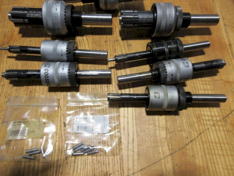 CogsDill Roller Burnishing Tools 1/2&quot;-1-1/8&quot;- Auction Item