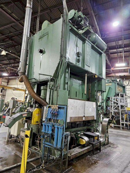 Minster 800-ton Capacity Straight Side Mechanical Stamping Press Model E2-800-96-42 Hevi-Stamper
