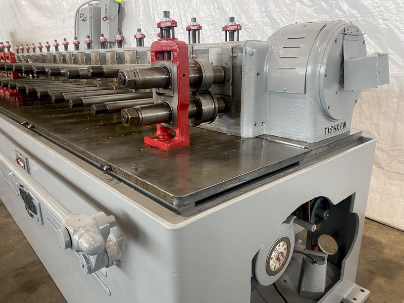 7/16 STAND X 1-3/4&quot; X 12&quot; TISHKEN MODEL 16-HMW-1-3/4 ROLLFORMER. STOCK # 0737321