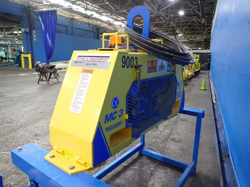 VACUWORX / PIPING &amp; EQUIPMENT CO, INC. 6,600 LBS VACUUM LIFTING SYSTEM   -  MC3B
