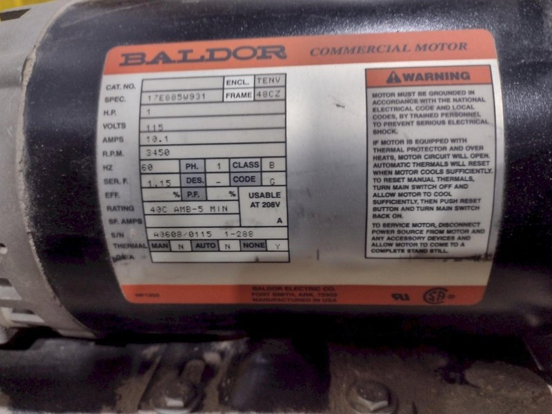 4,000 LBS X 48" X 40" ECONO LIFT MODEL SL2340 HYDRALIC SCISSOR LIFT TABLE: STOCK #20942