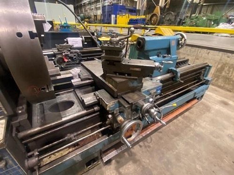 34" X 80" AJAX-HERCULES HEAVY DUTY #34 GAP BED ENGINE LATHE